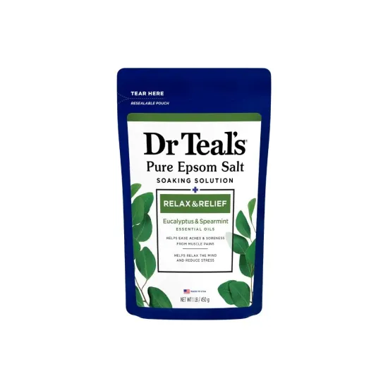 Sal Pura Epsom Salt Eucalipto Menta 450gr