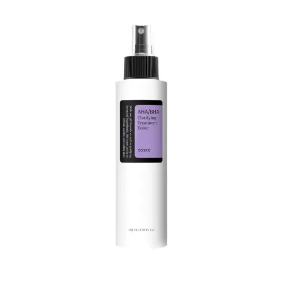 COSRX AHA/BHA Clarifying Treatment Toner, tónico exfoliante para piel con imperfecciones, disponible en MODUM Chile Skincare