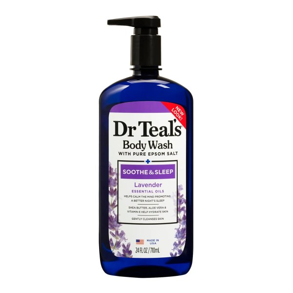 Dr Teal’s Jabón Líquido Corporal con Sal Pura de Epsom y Lavanda 710ml alt="Dr Teal’s Jabón Líquido Corporal con Sal Pura de Epsom y Lavanda 710ml – limpieza relajante, alivio muscular y cuidado hidratante para la piel – producto natural Modum Chile"