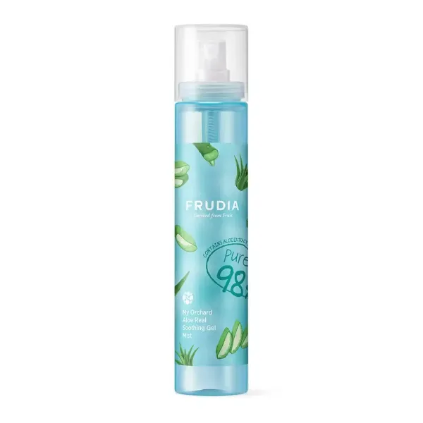 alt="Bruma calmante Frudia My Orchard con aloe vera, gel refrescante en spray para piel sensible"