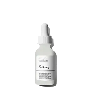 Modum: Makeup. Skincare. Health. Lifestyle en Chile 21 Suero facial The Ordinary con Niacinamida 10% y Zinc 1% para controlar el exceso de sebo y reducir imperfecciones – frasco de 30 ml sobre fondo blanco