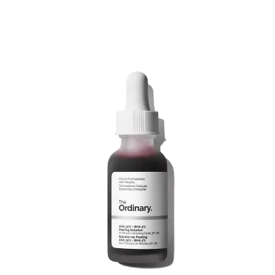 alt="Peeling químico de alta potencia The Ordinary con alfa y beta hidroxiácidos, exfoliación intensiva de superficie y poros"