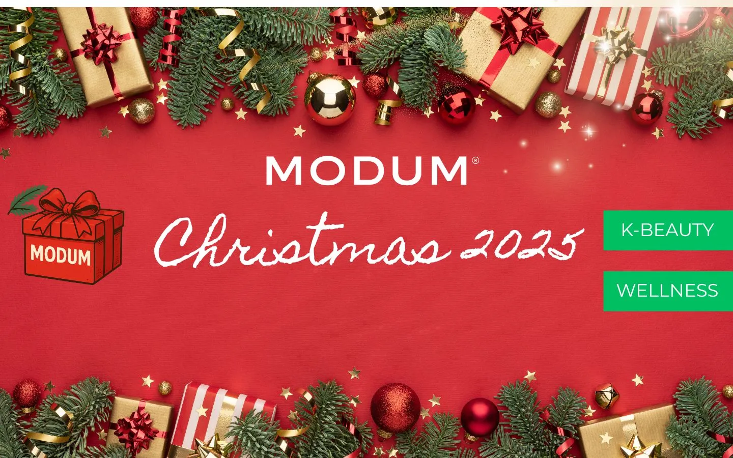 Navidad en Modum 2025: Ofertas en skincare, maquillaje, the ordinary y suplementos