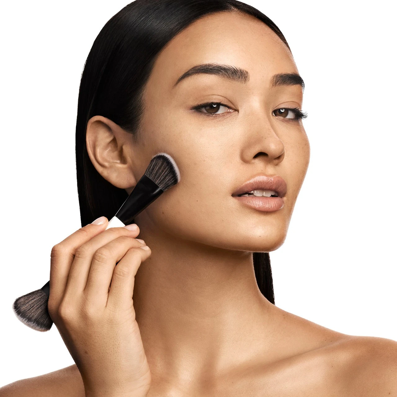 F4 Dual-Ended Foundation and Face Brush 2 F4 Dual-Ended Foundation and Face Brush - Imagen 2