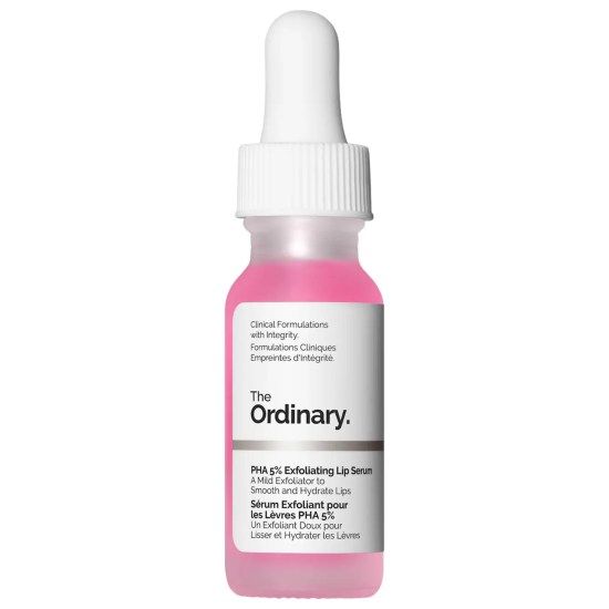 PHA 5% Exfoliating Lip Serum the ordinary en Modum