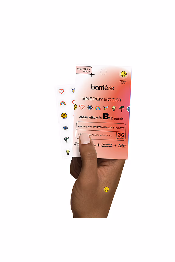 Parches de vitaminas Energy Boost Vitamin B12 Patch 3 Parches de vitaminas Energy Boost Vitamin B12 Patch - Imagen 3