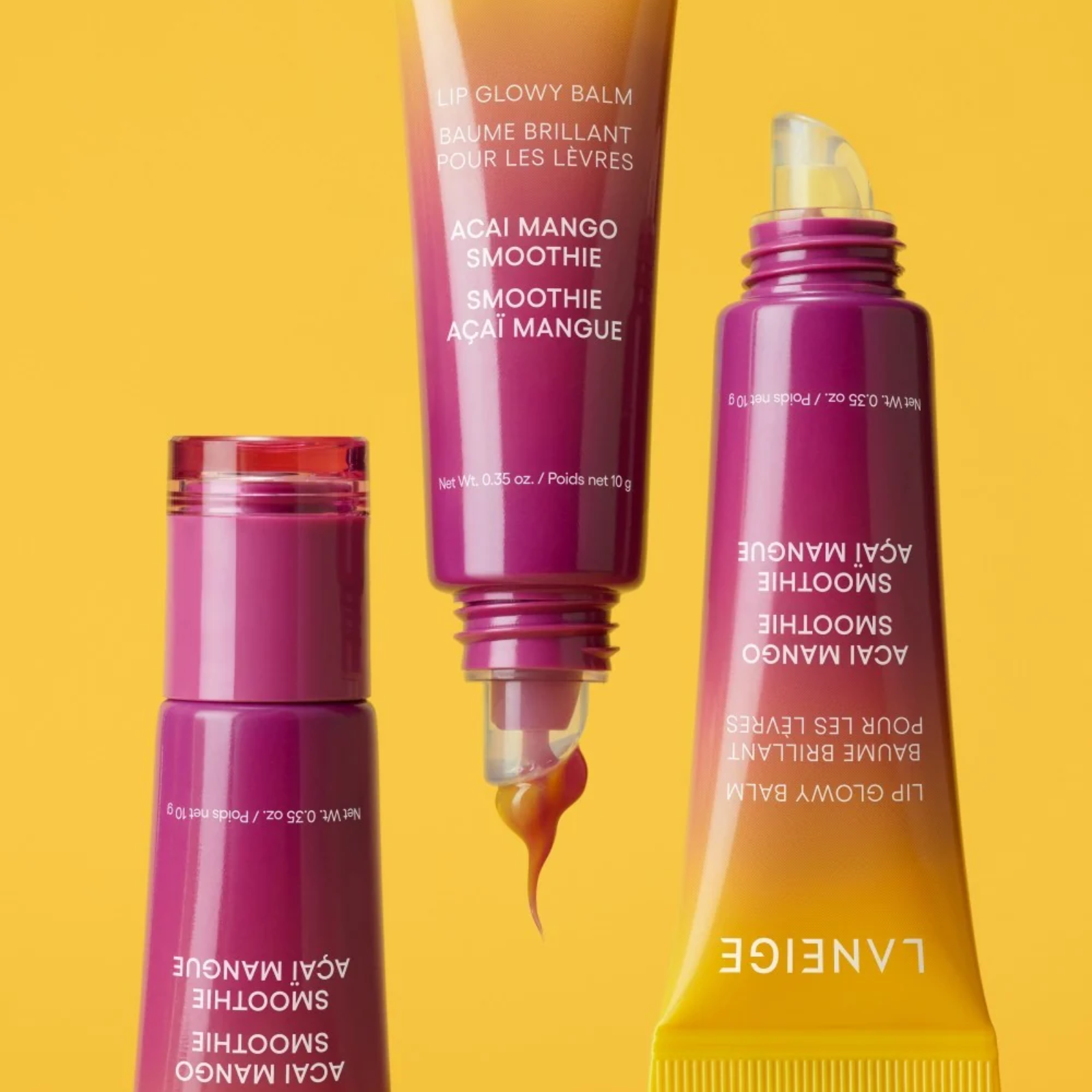 Laneige Lip Glowy Balm Acai Mango (10g) 5 Laneige Lip Glowy Balm Acai Mango (10g) - Imagen 5